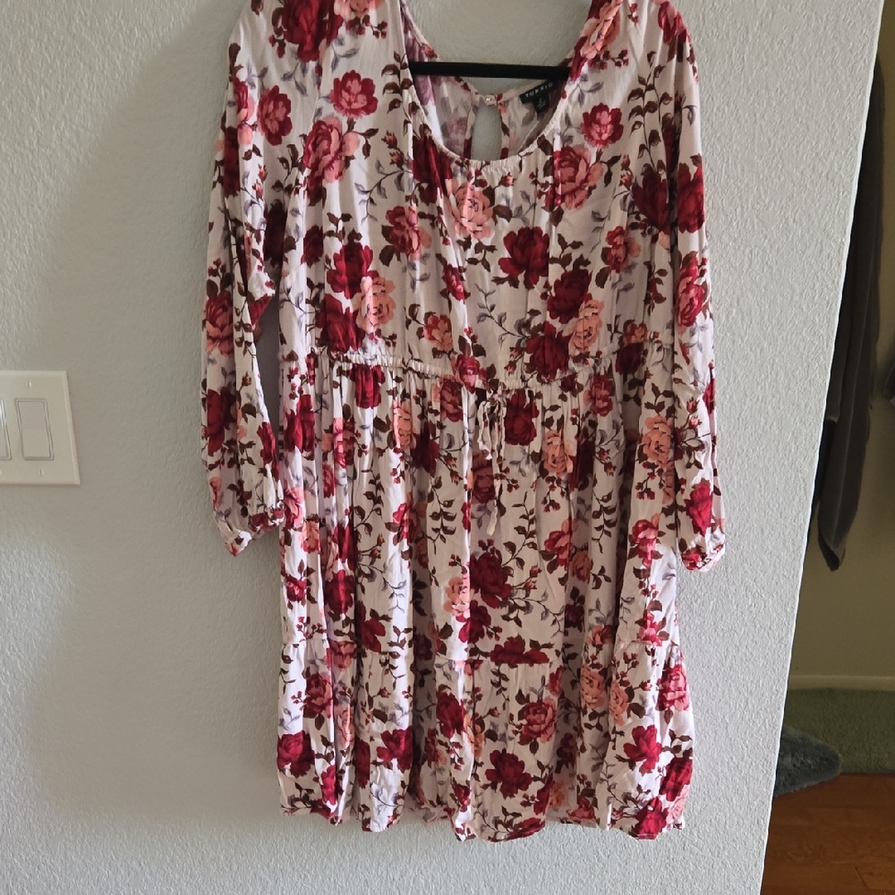 Floral Long Sleeve Dress